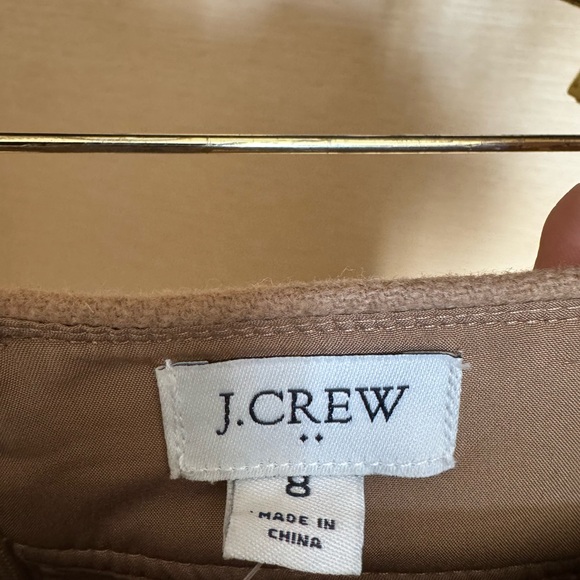 J. Crew Tan Mini Pencil Skirt for Work - Picture 2 of 3